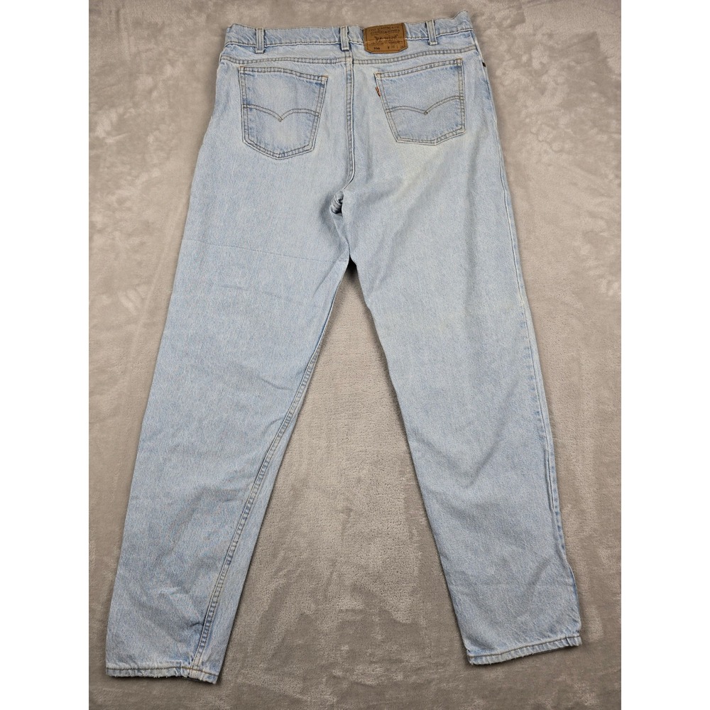 Vintage Levi's 550 Jeans Men 38x34 Fit 36x34 Orange Tab Relaxed Tapered USA Made